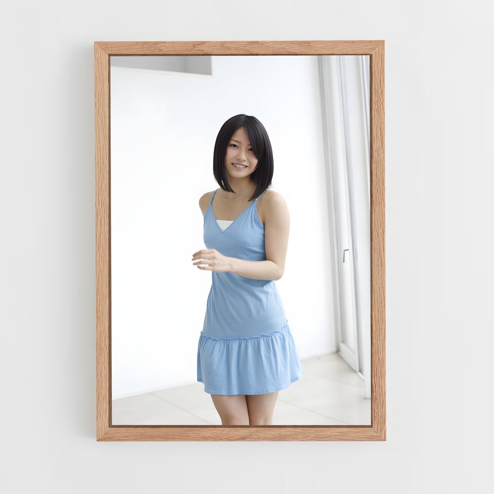 ap-yui yokoyama-1 cadre Bois clair