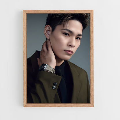ap-yuji nishida-9 cadre Bois clair