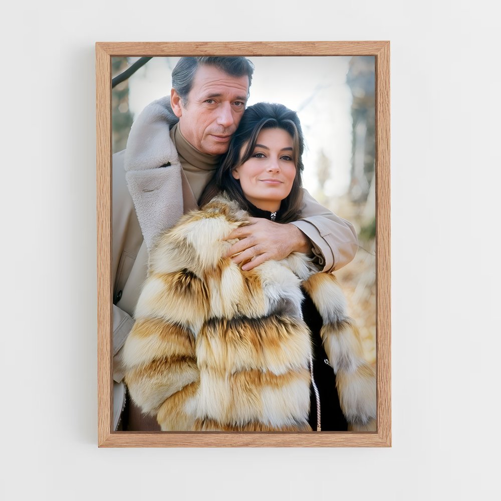 ap-yves montand-3 cadre Bois clair