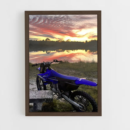 ap-yz125-5 cadre Bois foncé