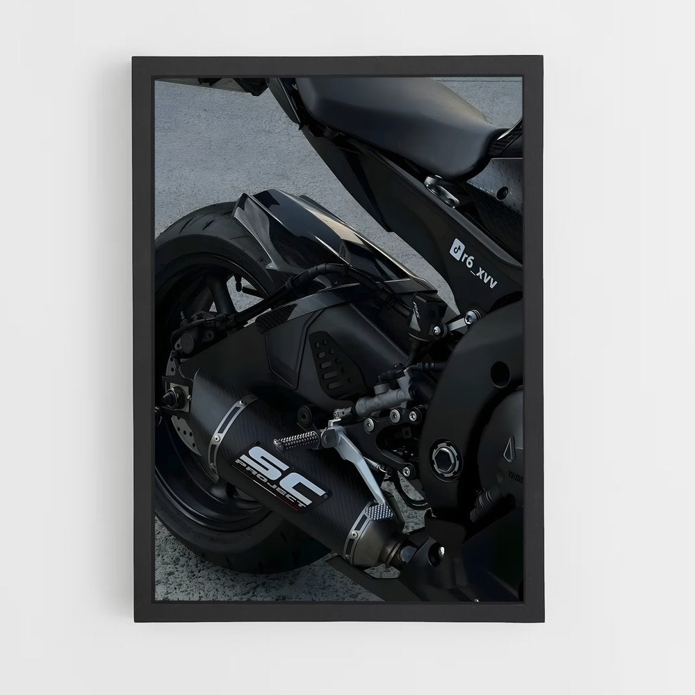 ap-yzf-r6-2 cadre Noir