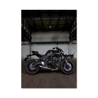 Poster Moto en Retraite