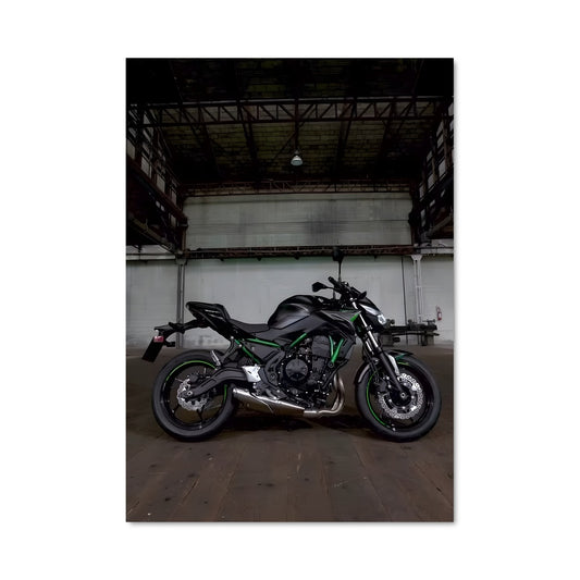 Poster Moto en Retraite