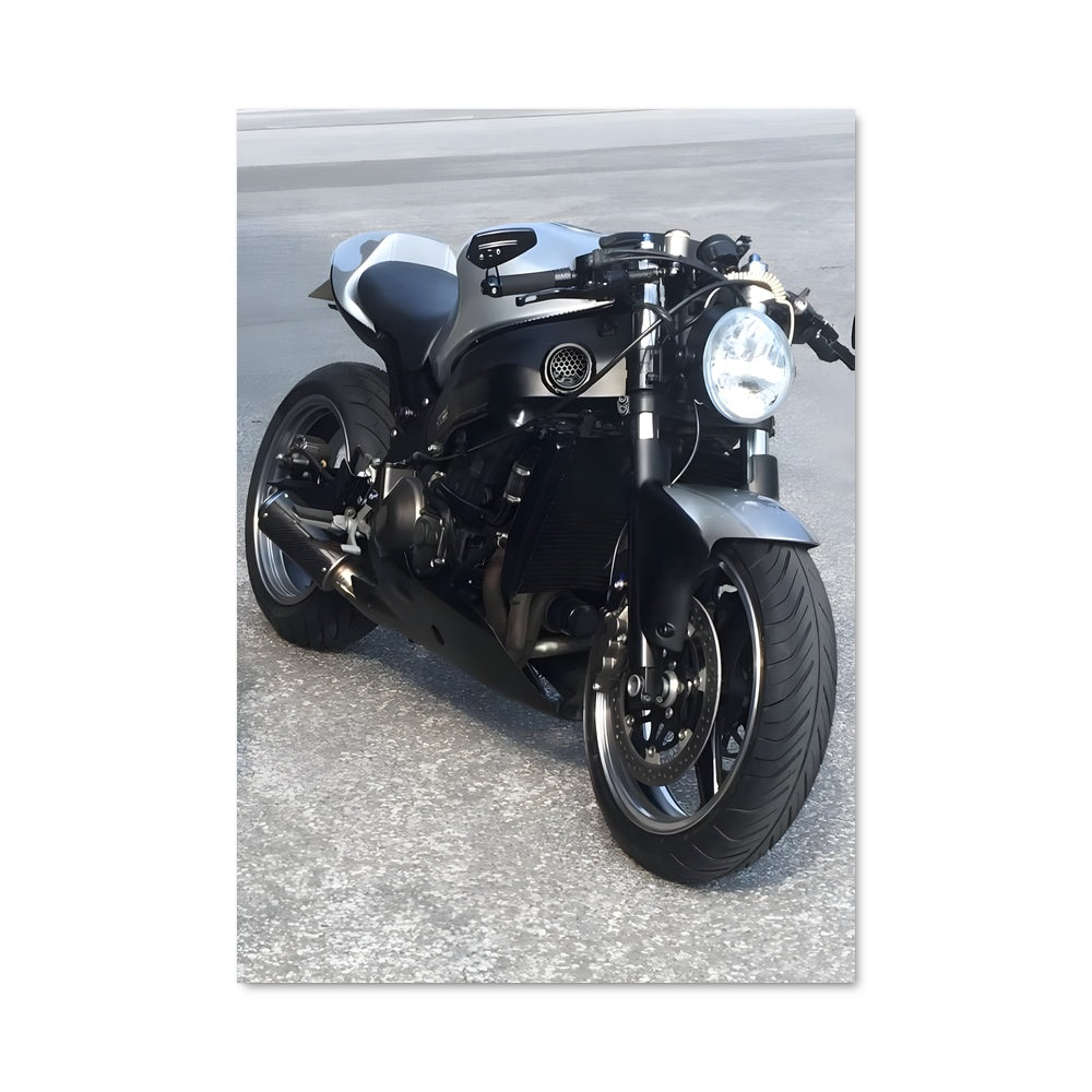 Poster Café Racer Noir