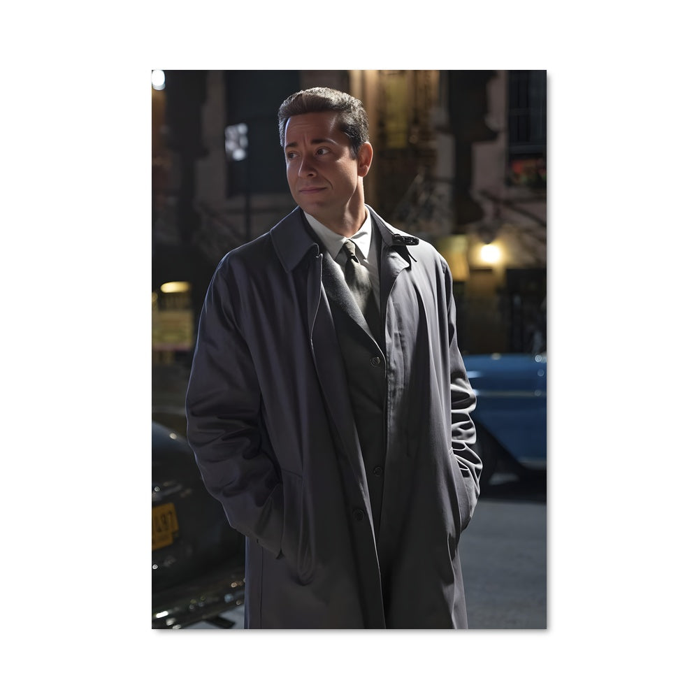 Poster L'Homme en Manteau