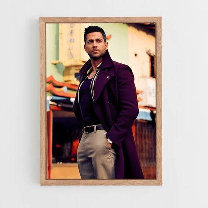 ap-zachary levi-4 cadre Bois clair