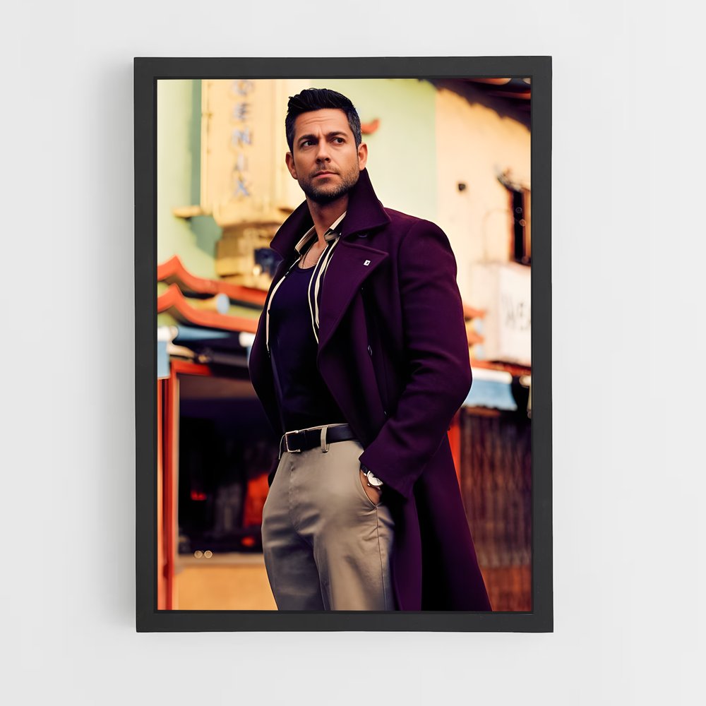 ap-zachary levi-4 cadre Noir