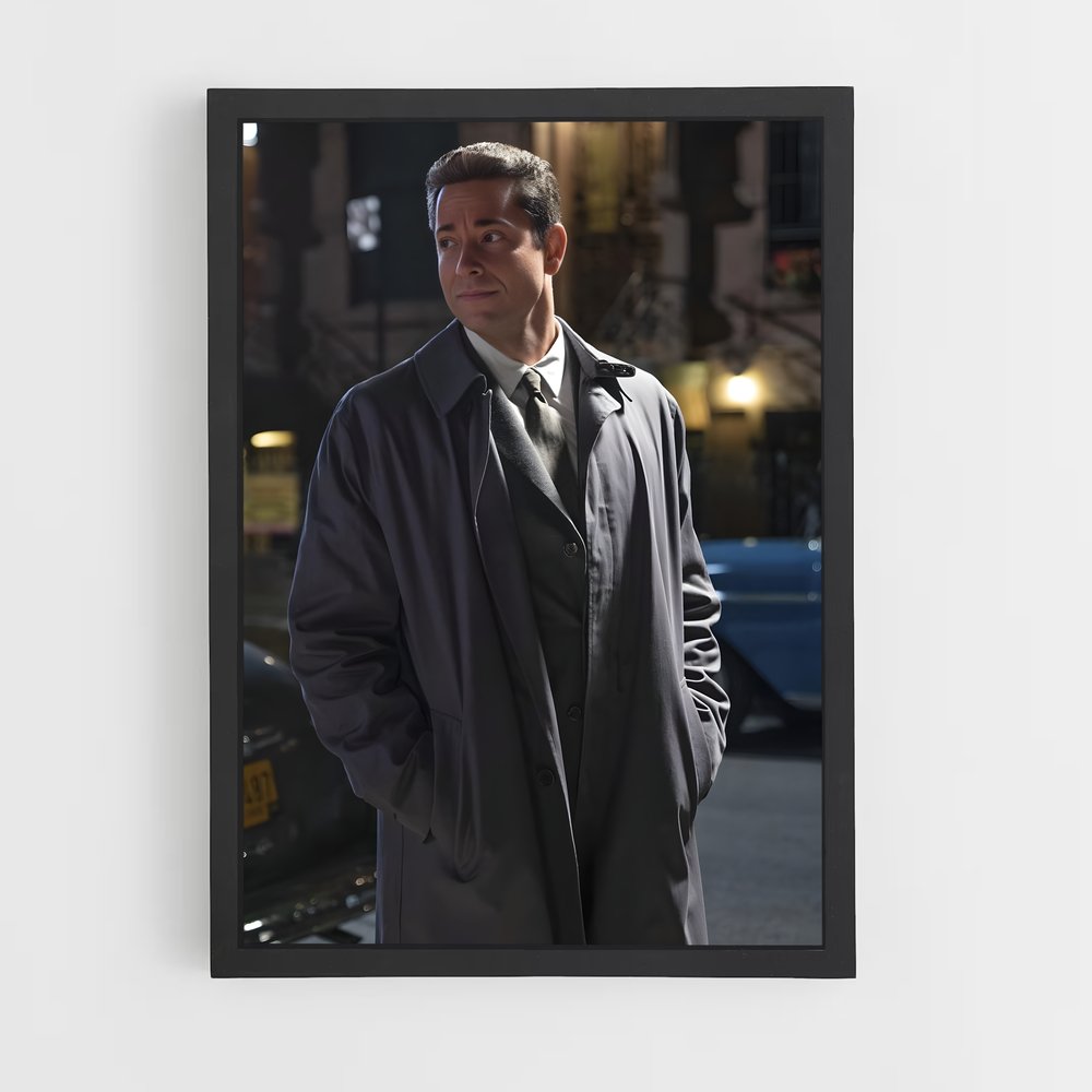ap-zachary levi-8 cadre Noir