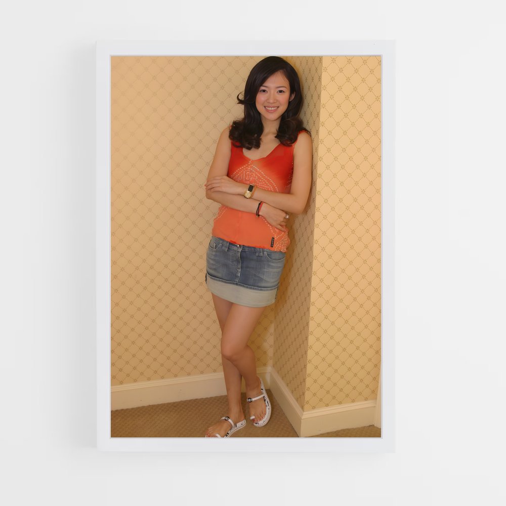 ap-zhang ziyi-1 cadre Blanc