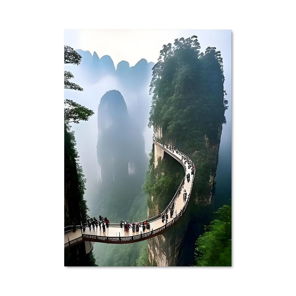 Poster Pont de Zhangjiajie
