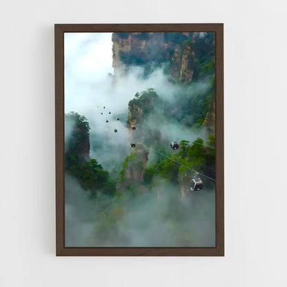 ap-zhangjiajie-4 cadre Bois foncé