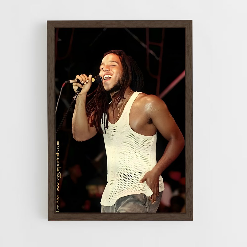 ap-ziggy marley-3 cadre Bois foncé