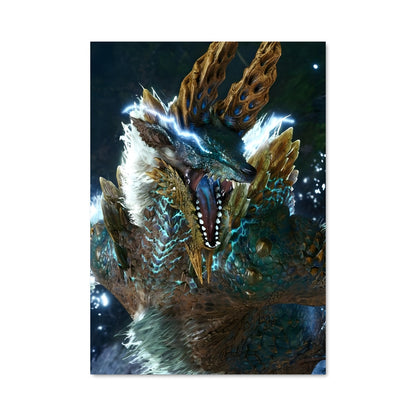 Poster Zinogre : L'Esprit Sauvage