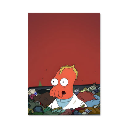 Poster Zoidberg en Décharge