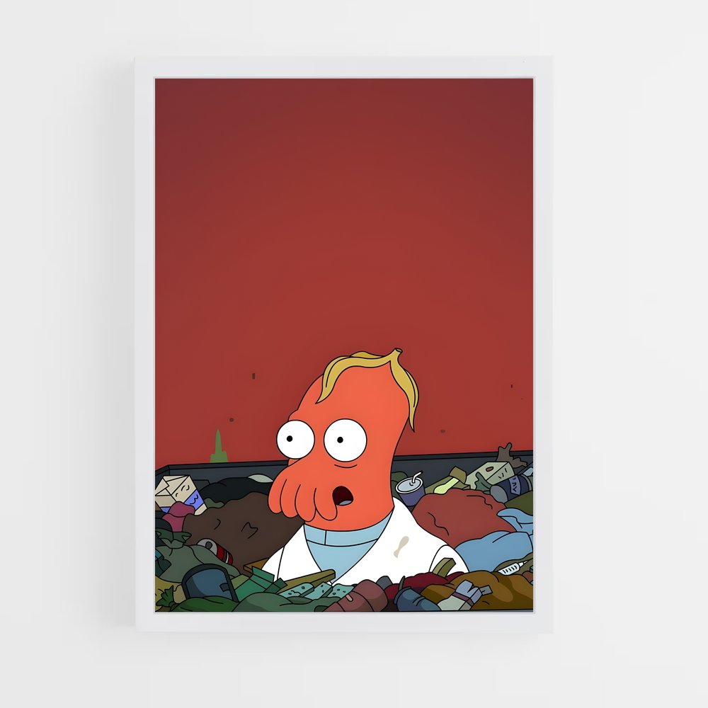 ap-zoidberg futurama-1 cadre Blanc