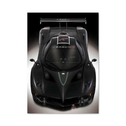 Poster Zonda: L'Art de la Vitesse