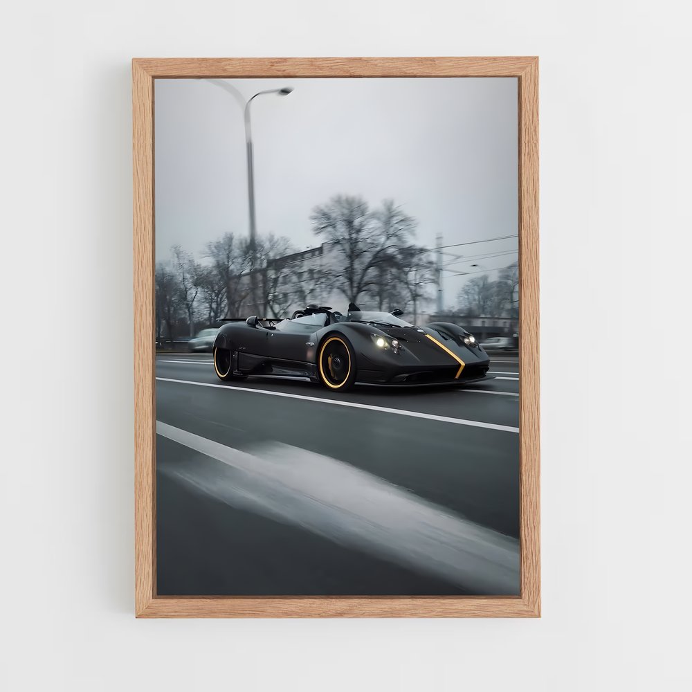 ap-zonda hp barchetta-6 cadre Bois clair