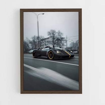 ap-zonda hp barchetta-6 cadre Bois foncé