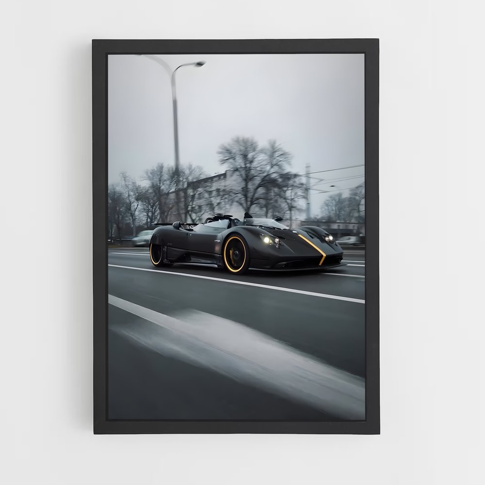 ap-zonda hp barchetta-6 cadre Noir