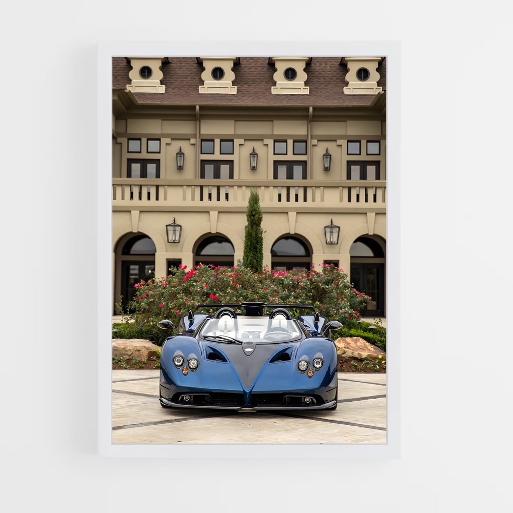 ap-zonda hp barchetta-8 cadre Blanc