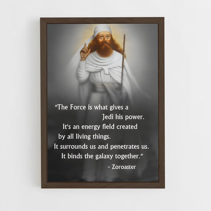 ap-zoroaster-3 cadre Bois foncé