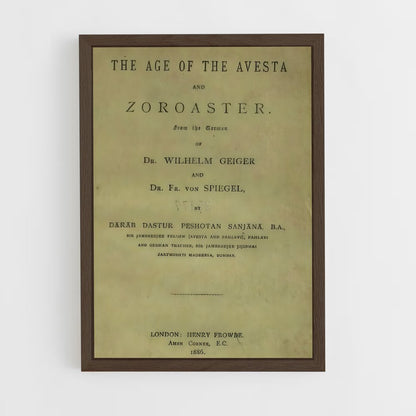 ap-zoroaster-4 cadre Bois foncé