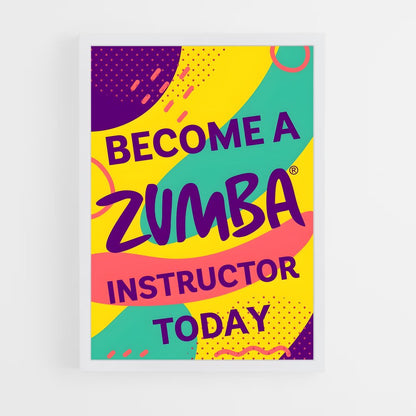 ap-zumba instructor network-1 cadre Blanc