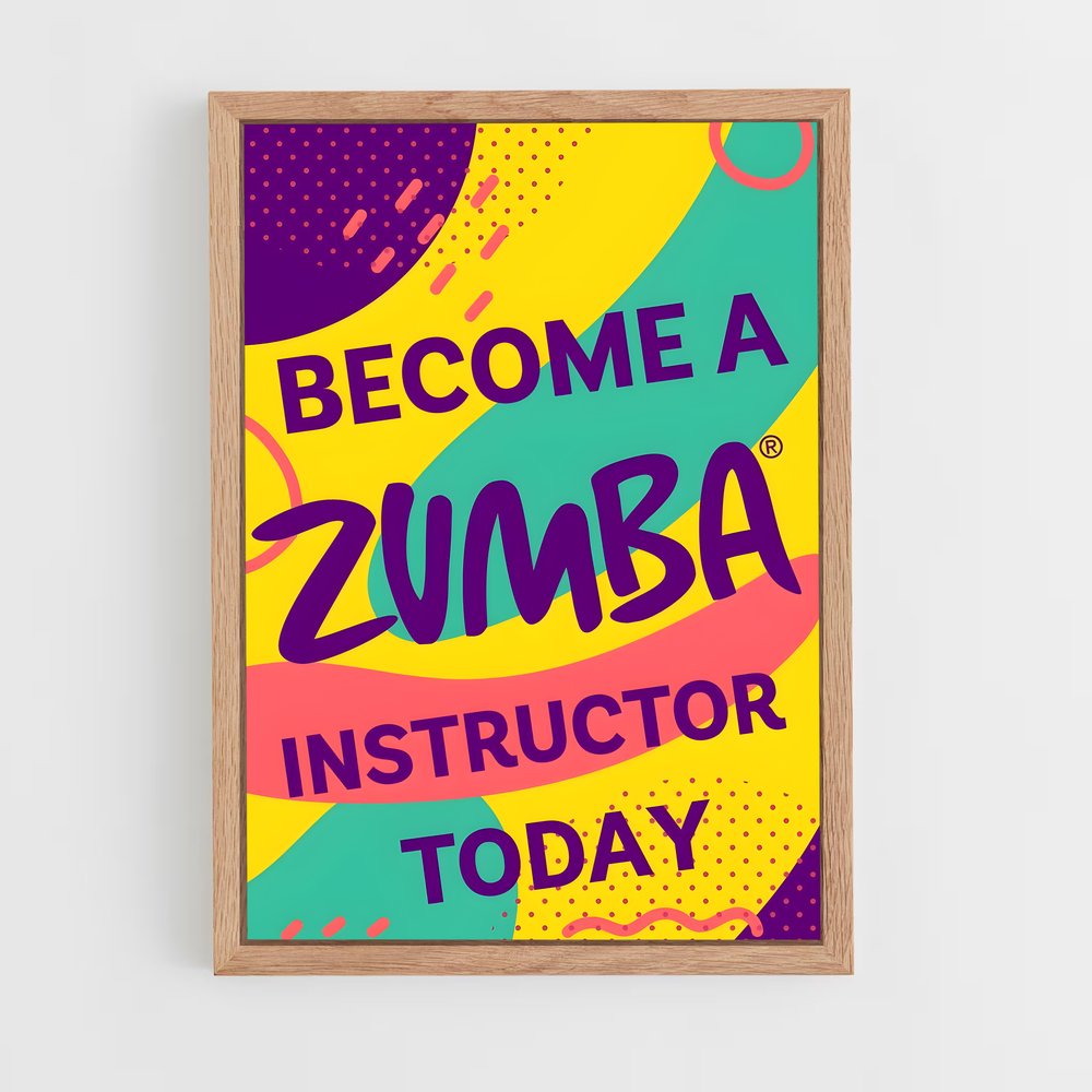 ap-zumba instructor network-1 cadre Bois clair