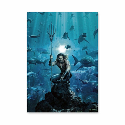 Póster Tubarão Aquaman