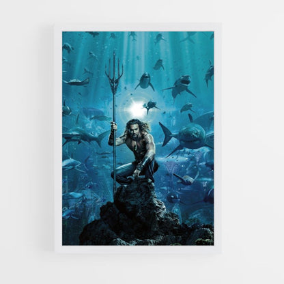 Póster Tubarão Aquaman