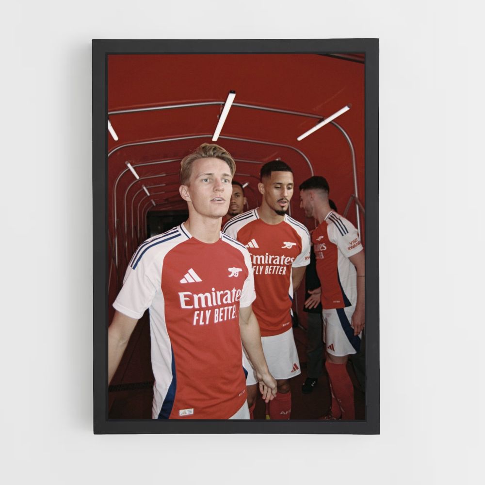 Póster Entrada do Arsenal