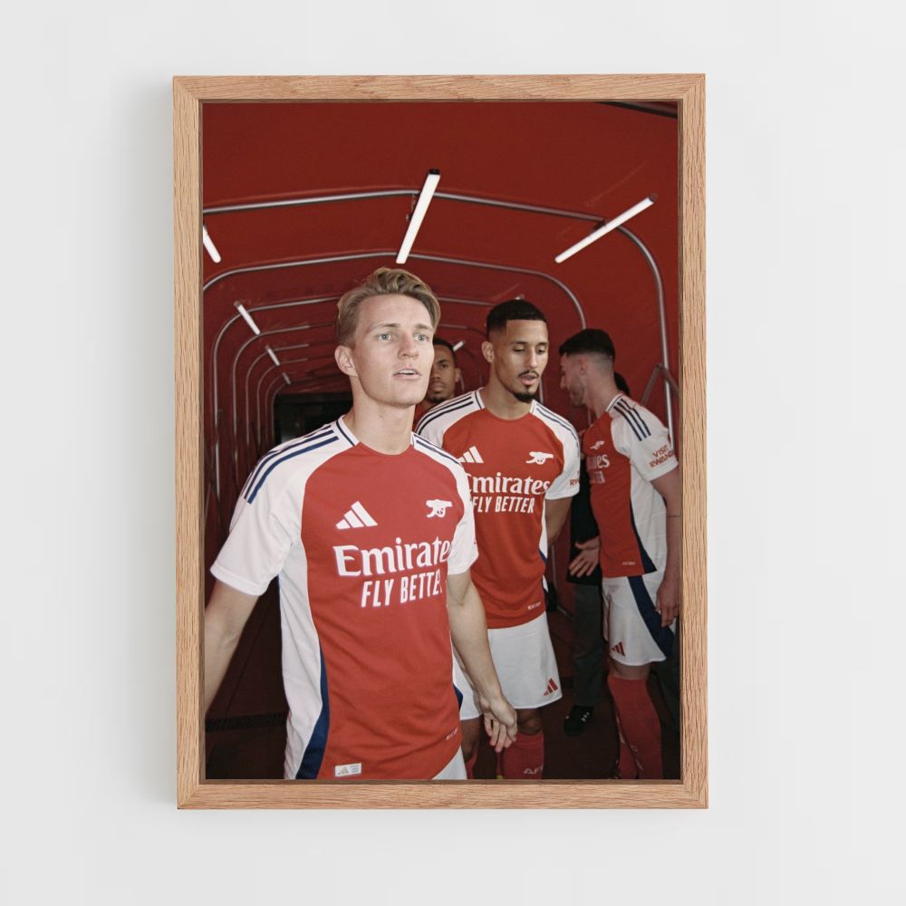 Póster Entrada do Arsenal