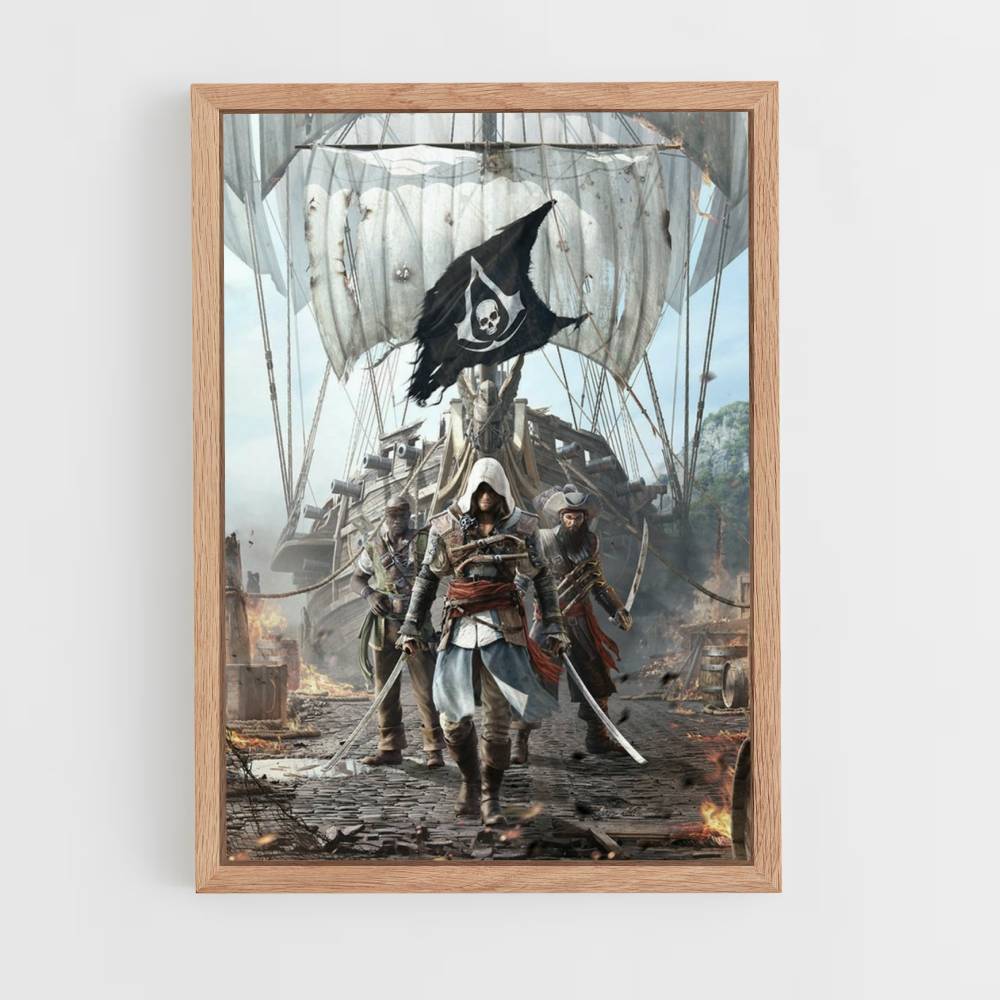 Pôster Assassin’s Creed Black Flag