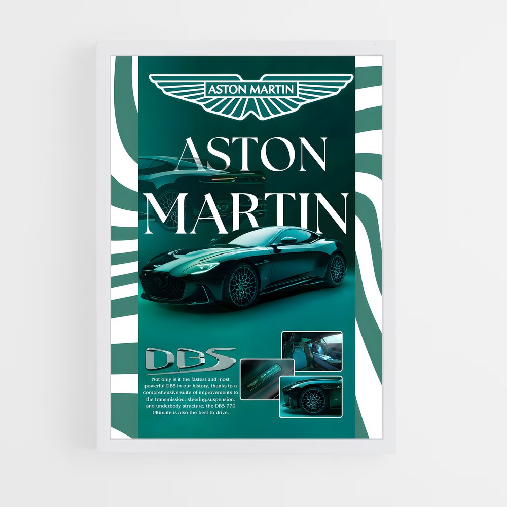 aston-martin-4 cadre Blanc