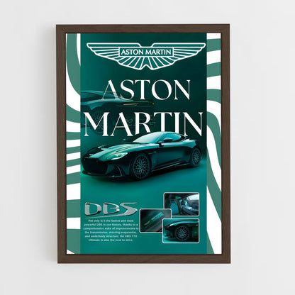 aston-martin-4 cadre Bois foncé