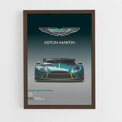 aston-martin-6 cadre Bois foncé