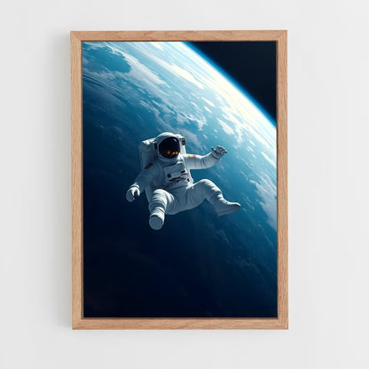 astronaut-8 cadre Bois clair