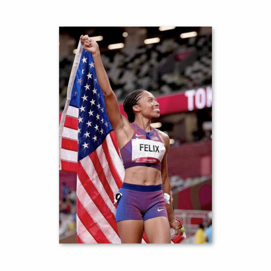 Poster Allyson Felix