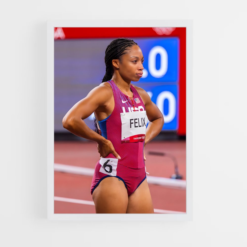 athletism-12 cadre Blanc
