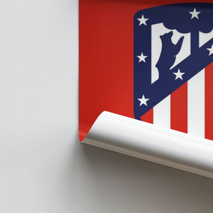 Pôster Logotipo do Atlético de Madrid