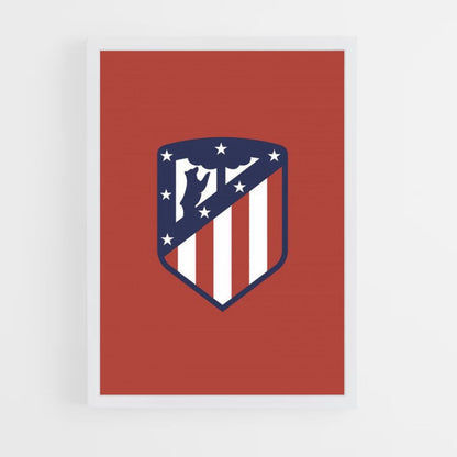 Pôster Logotipo do Atlético de Madrid