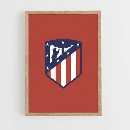 Pôster Logotipo do Atlético de Madrid