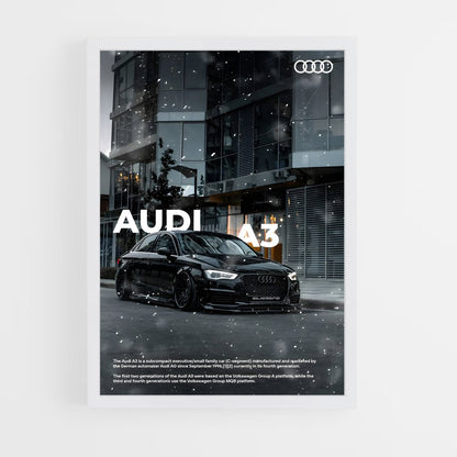 audi-17 cadre Blanc