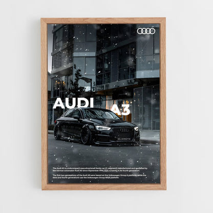 audi-17 cadre Bois clair