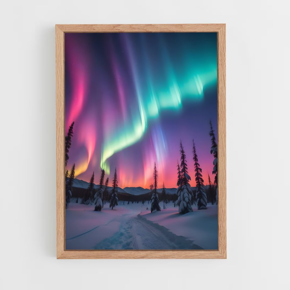aurora-7 cadre Bois clair