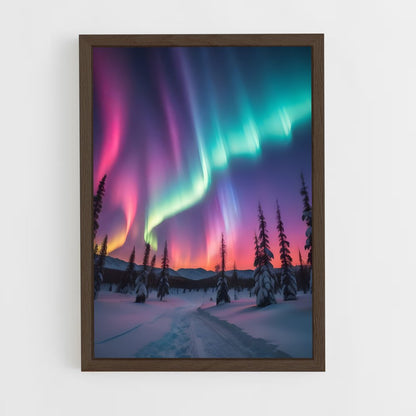 aurora-7 cadre Bois foncé