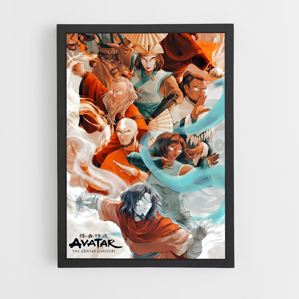 avatar-air-2 cadre Noir