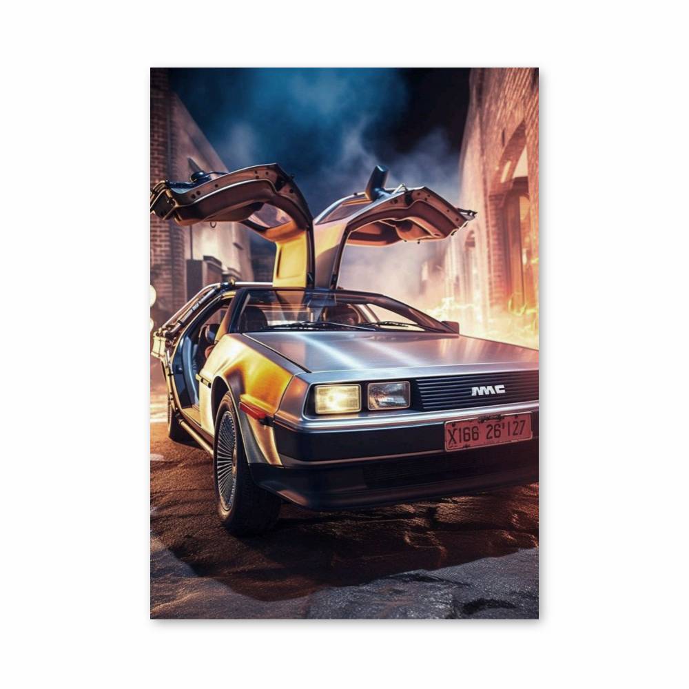 Poster Dolorean