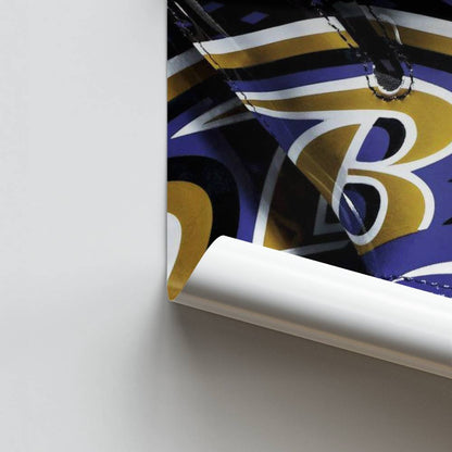 Pôster Luvas Baltimore Ravens