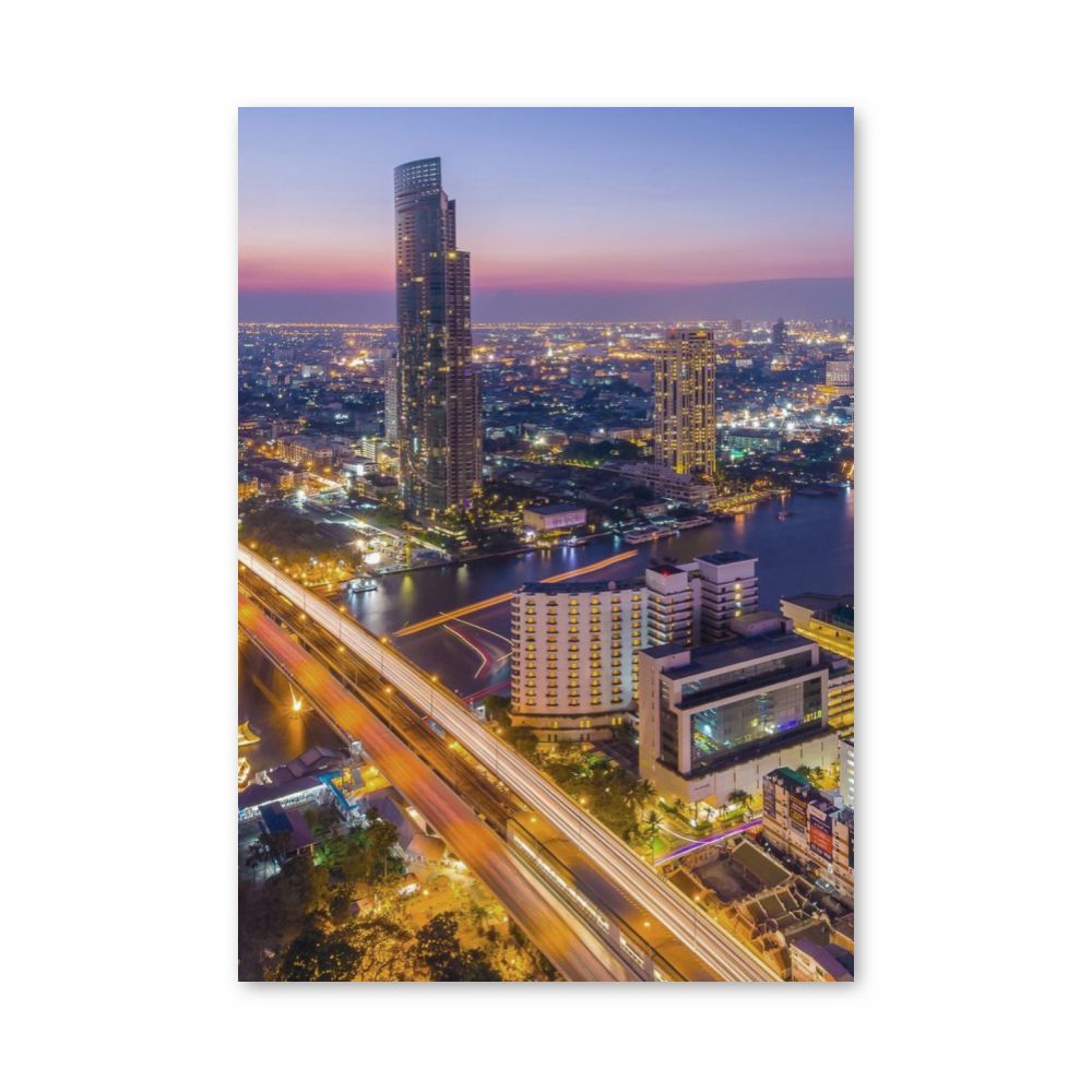 Póster Luz de Bangkok